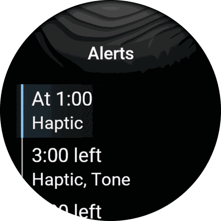 The alert list for the Hunter Team stage